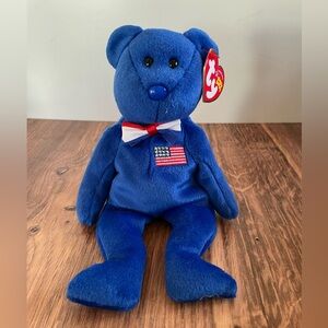 3 FOR $25: Authentic TY Beanie Babies John the Bear, 2004. NWT